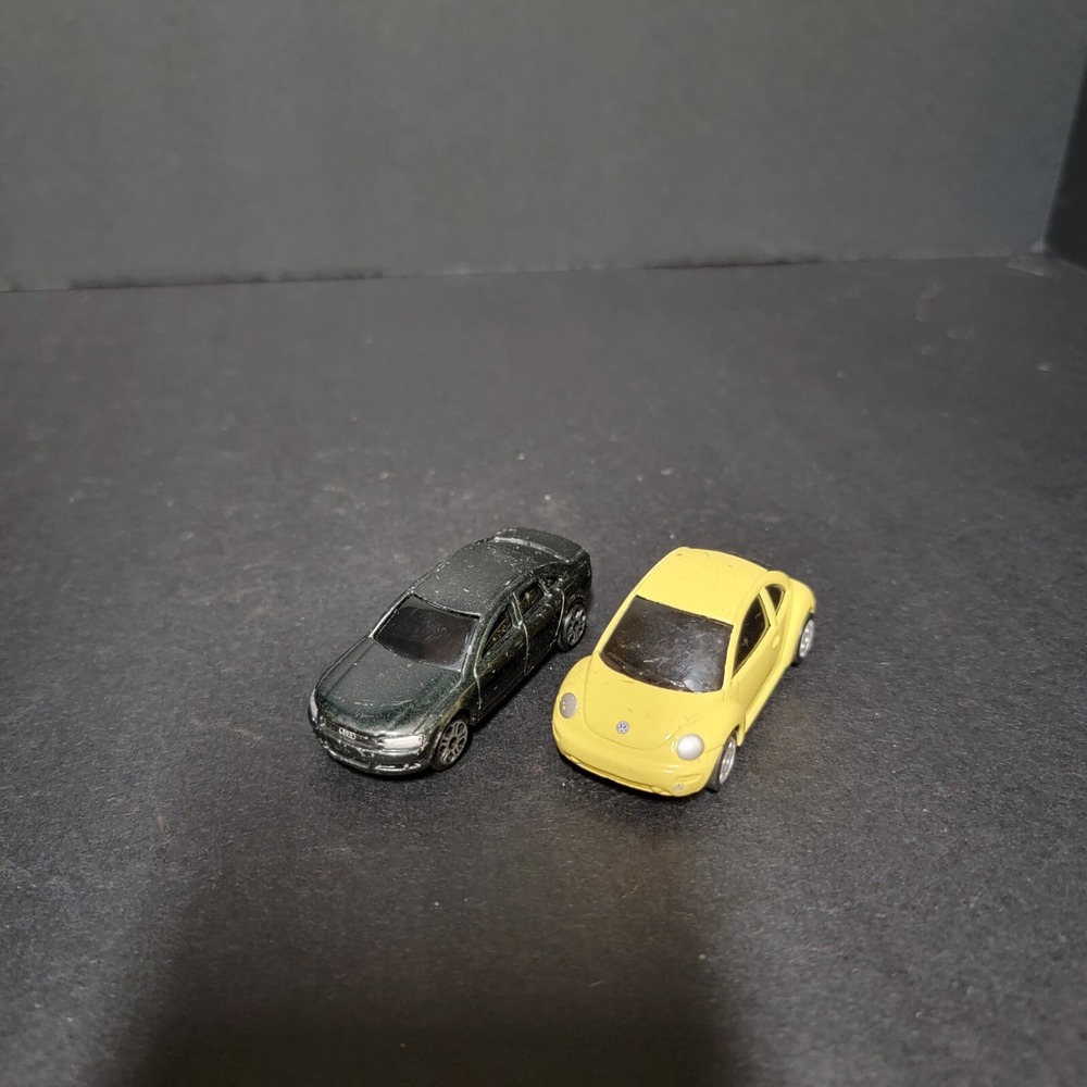 Audi A4 HardTop & New Bettle Maisto- Small Scale 1/64 - Loose!